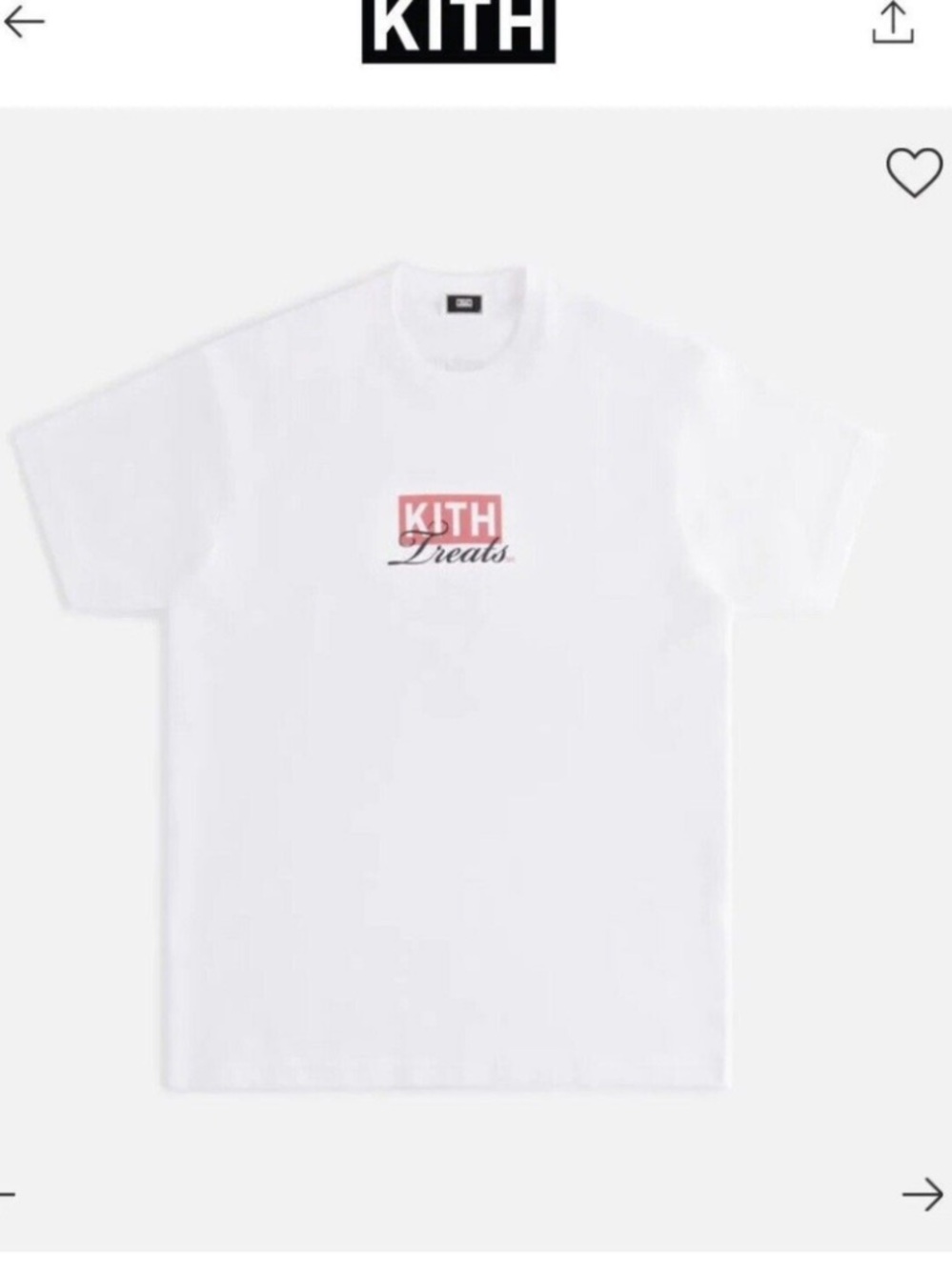Kith Treats Toronto Café Tee
White